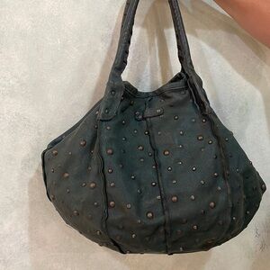 ABACO-made in France. Hobo shoulder bag.